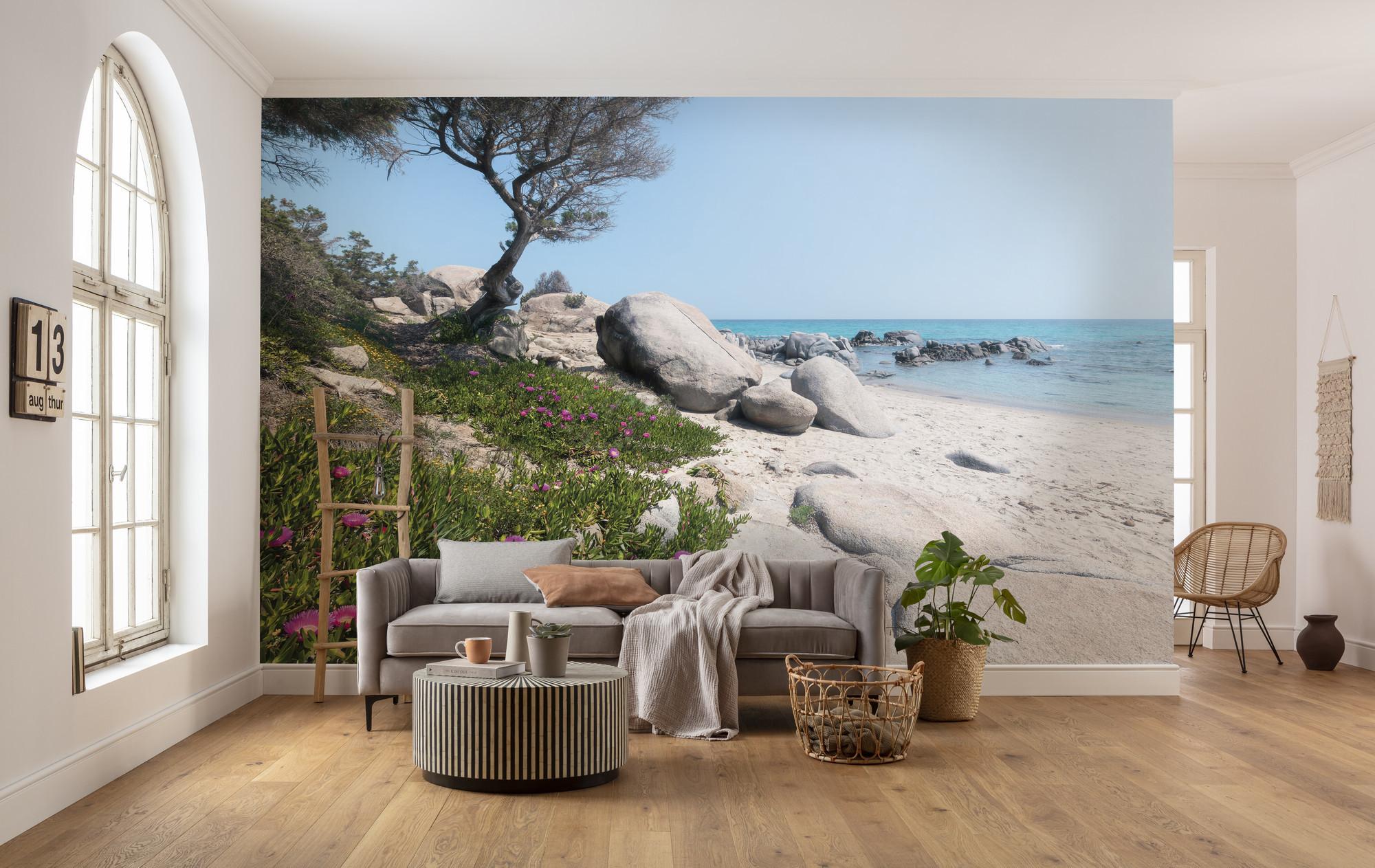 Fototapete Mediterrane Träume - Multicolor, Trend, Textil (450/280cm)