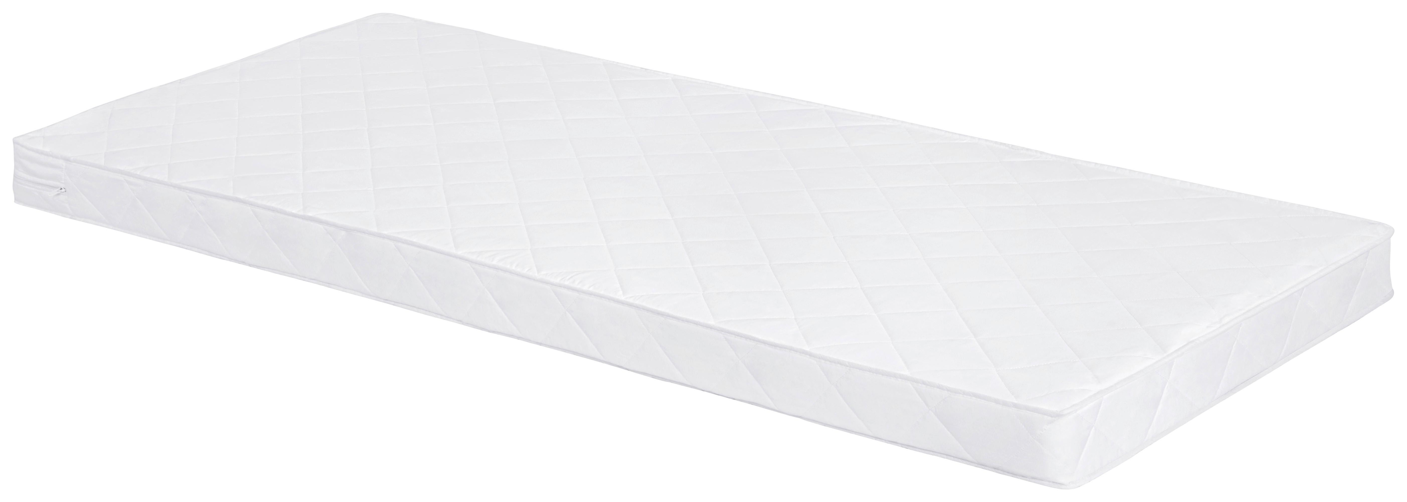 Rollmatratze Basic - Weiß, Textil (90/200cm) - Primatex