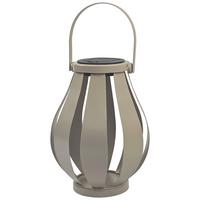 SOLÁRNE SVIETIDLO SONNI - hnedá/béžová, Konventionell, kov/plast (15/20-27,5cm) - Modern Living