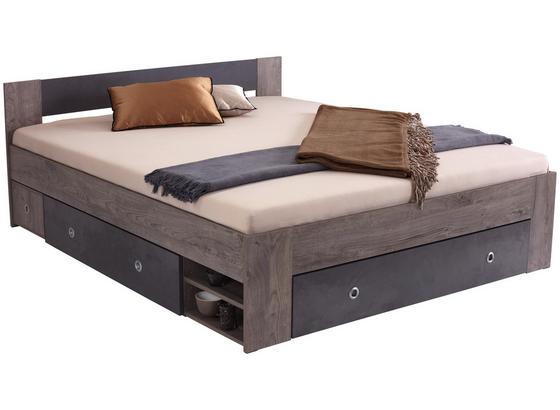 Bett Azurro 180 - Eichefarben, MODERN, Holzwerkstoff (204/75/185cm) Bett Azurro 180 - Eichefarben, MODERN, Holzwerkstoff (204/75/185cm)
