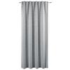 Fertigvorhang Irene - Grau, MODERN, Textil (135/245cm) - Luca Bessoni