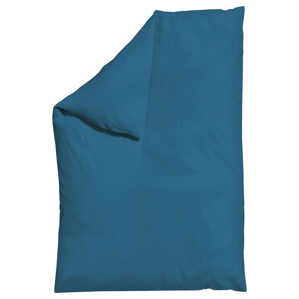 Bettdeckenbezug Knitted Jersey 135-140x200cm Blau