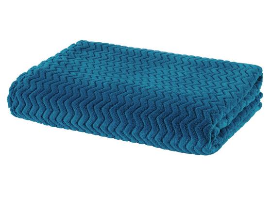 Kuscheldecke Talisha - Petrol, MODERN, Textil (130/170cm) - Luca Bessoni Kuscheldecke Talisha - Petrol, MODERN, Textil (130/170cm) - Luca Bessoni