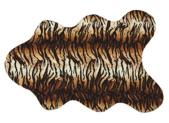 Vorleger Annette 70x100 cm - Schwarz/Orange, KONVENTIONELL, Textil (70/100cm) - James Wood Vorleger Annette 70x100 cm - Schwarz/Orange, KONVENTIONELL, Textil (70/100cm) - James Wood