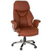Chefsessel Prado Braun - Braun, MODERN, Kunststoff/Textil (63/140/52cm) - MID.YOU