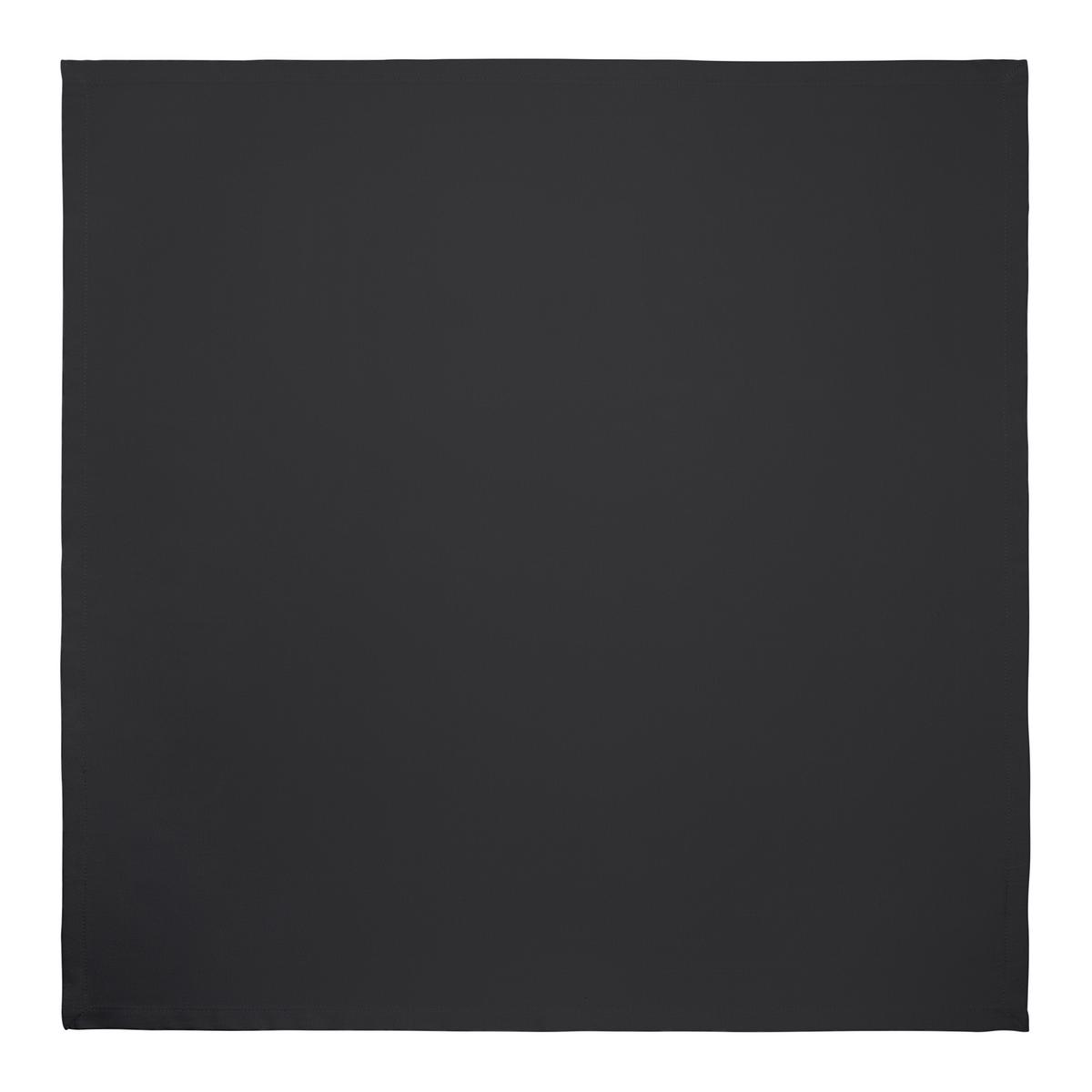 Ubrus Steffi, 80/80cm, černá - černá, textil (80/80cm) - Mary's