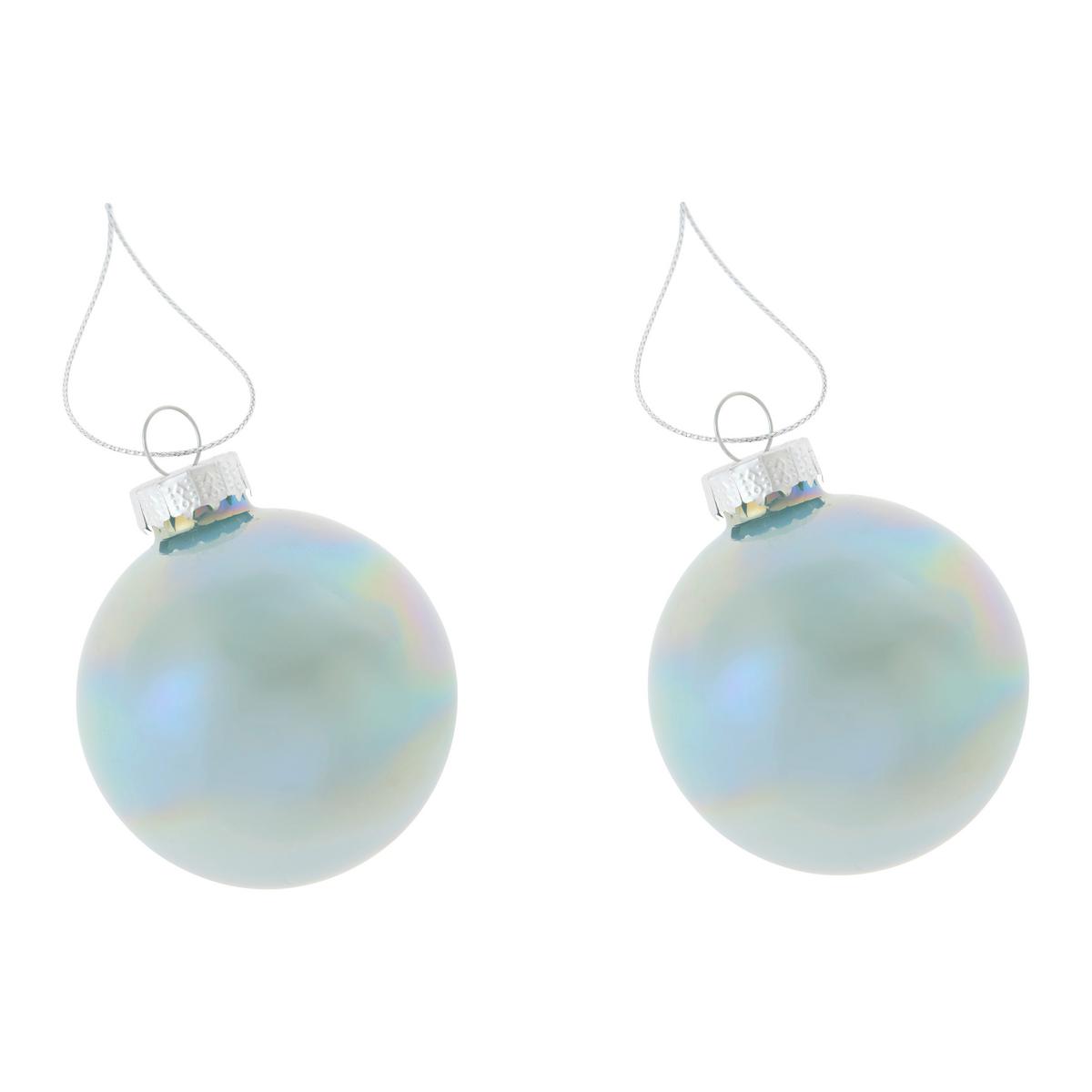 Vánoční ozdoba na stromeček FIGURES - mátově zelená, kov/textil (6cm) - Mömax