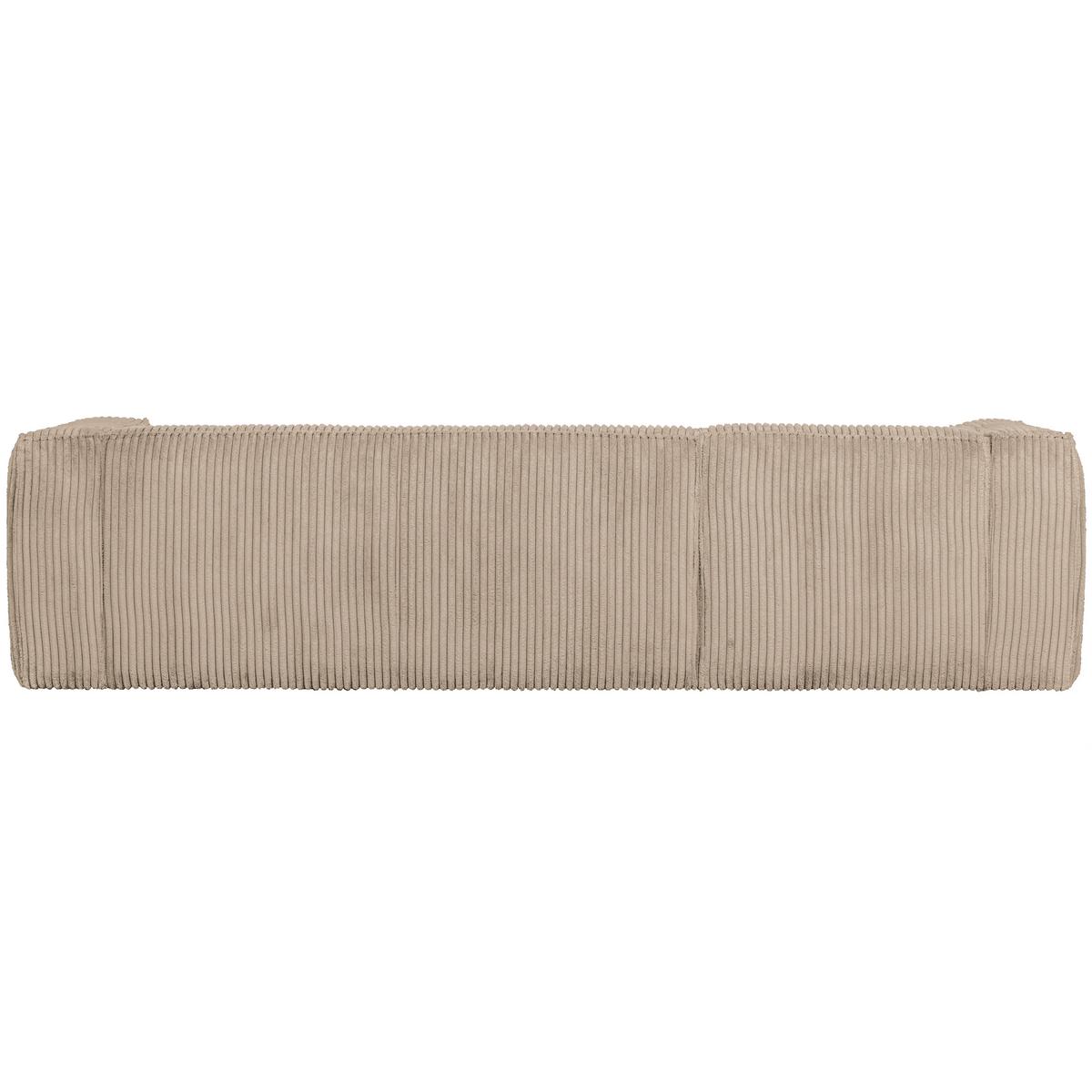 Ecksofa Bean Sandfarben S: 175x305cm - Sandfarben/Schwarz, Design, Textil (175/305cm) - Livetastic