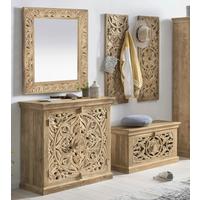 GARDEROBE Dielen Naturfarben B: 170cm - Naturfarben, Design, Holz (170/149/40cm) - MID.YOU