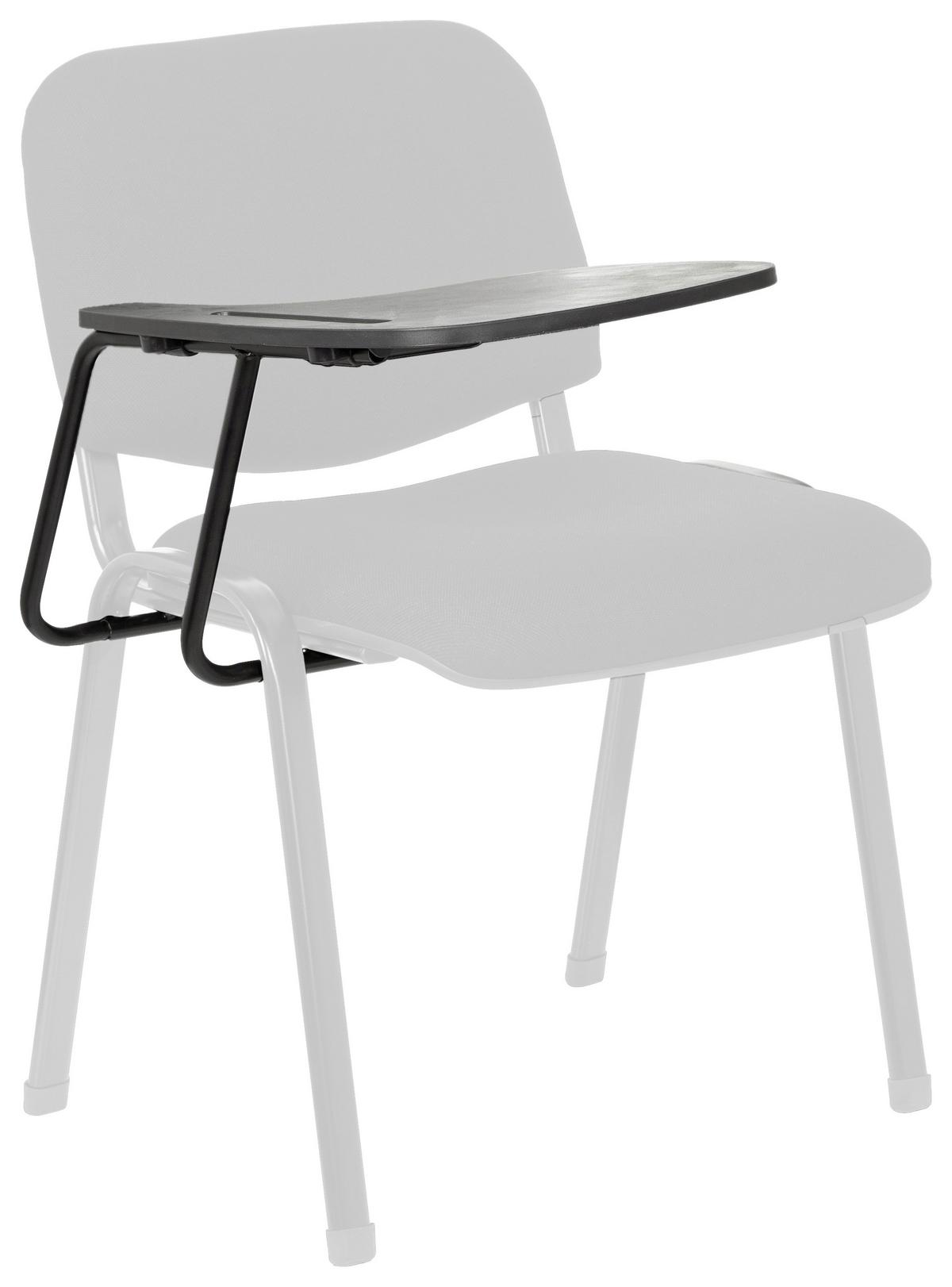 Tabletttisch Metall/kunststoff L 30 Cm - Schwarz, Basics, Kunststoff/Metall (30/40/20cm) - MID.YOU