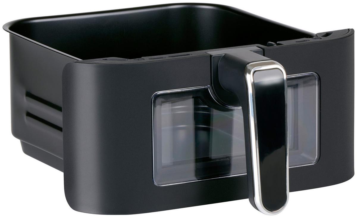 Heißluftfritteuse Air Fryer Double Stack 2x 5.5l - Schwarz, Basics, Kunststoff/Metall (35/29/38cm)