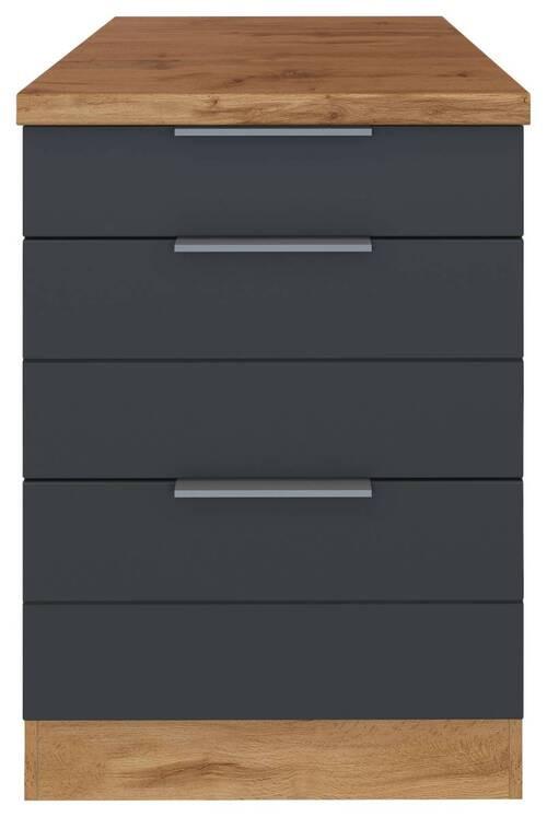 Küchenunterschrank mit stapazierfähiger Arbeitsplatte