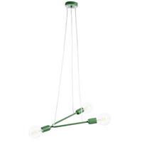 Pendelleuchte 5033/Sv - Grün, Design, Metall (65/10/75cm)