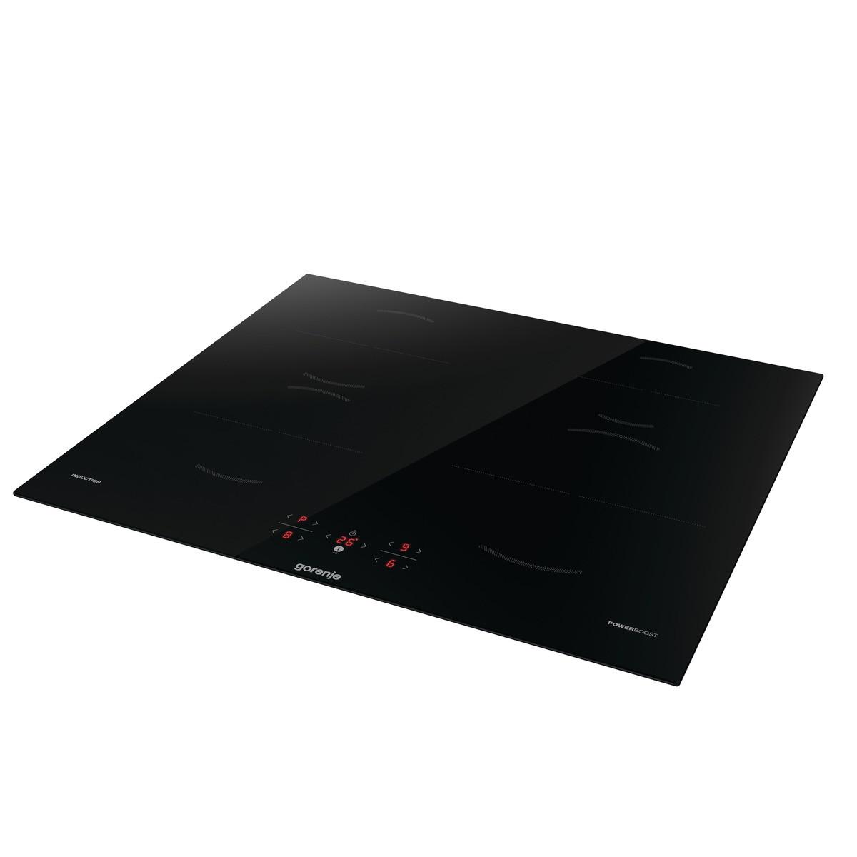 Induktionskochfeld Autark Gi6401bsc Schwarz - Schwarz, Basics, Glas (59,5/5,4/52cm) - Gorenje