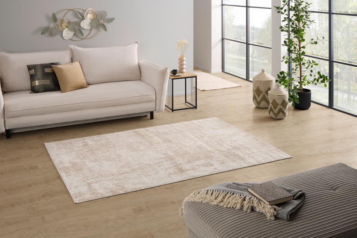 Szőtt Szőnyeg Vroni Kb. 120/170cm - bézs, Basics, textil (120/170cm) - James Wood
