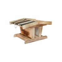 Vogelfuttersilo Chalet, Kiefer Bxhxt: 31,5x19,5x24,5 Cm - Naturfarben, Basics, Holz (31,5/19,5/24,5cm) - Windhager