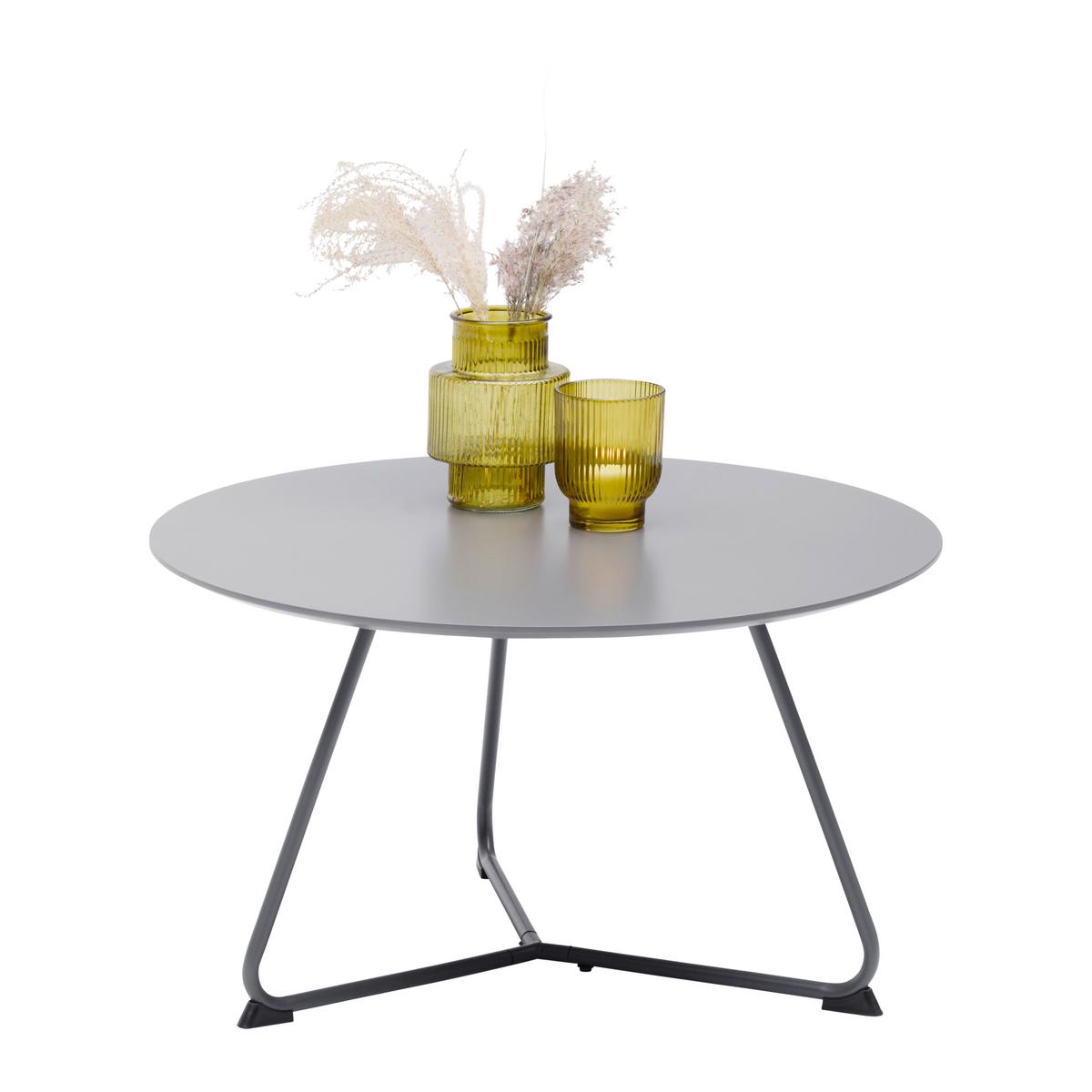 KONFERENČNÝ STOLÍK MICA - sivá, Modern, kov/kompozitné drevo (70/40/70cm) - Mömax