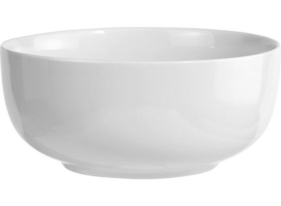 Salatschüssel Felicia - Weiß, KONVENTIONELL, Keramik (21cm) - Ombra Salatschüssel Felicia - Weiß, KONVENTIONELL, Keramik (21cm) - Ombra