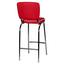 Barhocker American Diner B: 40 cm Rot - Rot/Silberfarben, MODERN, Kunststoff/Metall (40/110/38cm) - Livetastic Barhocker American Diner B: 40 cm Rot - Rot/Silberfarben, MODERN, Kunststoff/Metall (40/110/38cm) - Livetastic