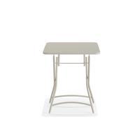 BISTROTISCH BREEZE BISTRO KLAPPTISCH - Beige, LIFESTYLE, Metall (60/74/60cm) - Gardenson