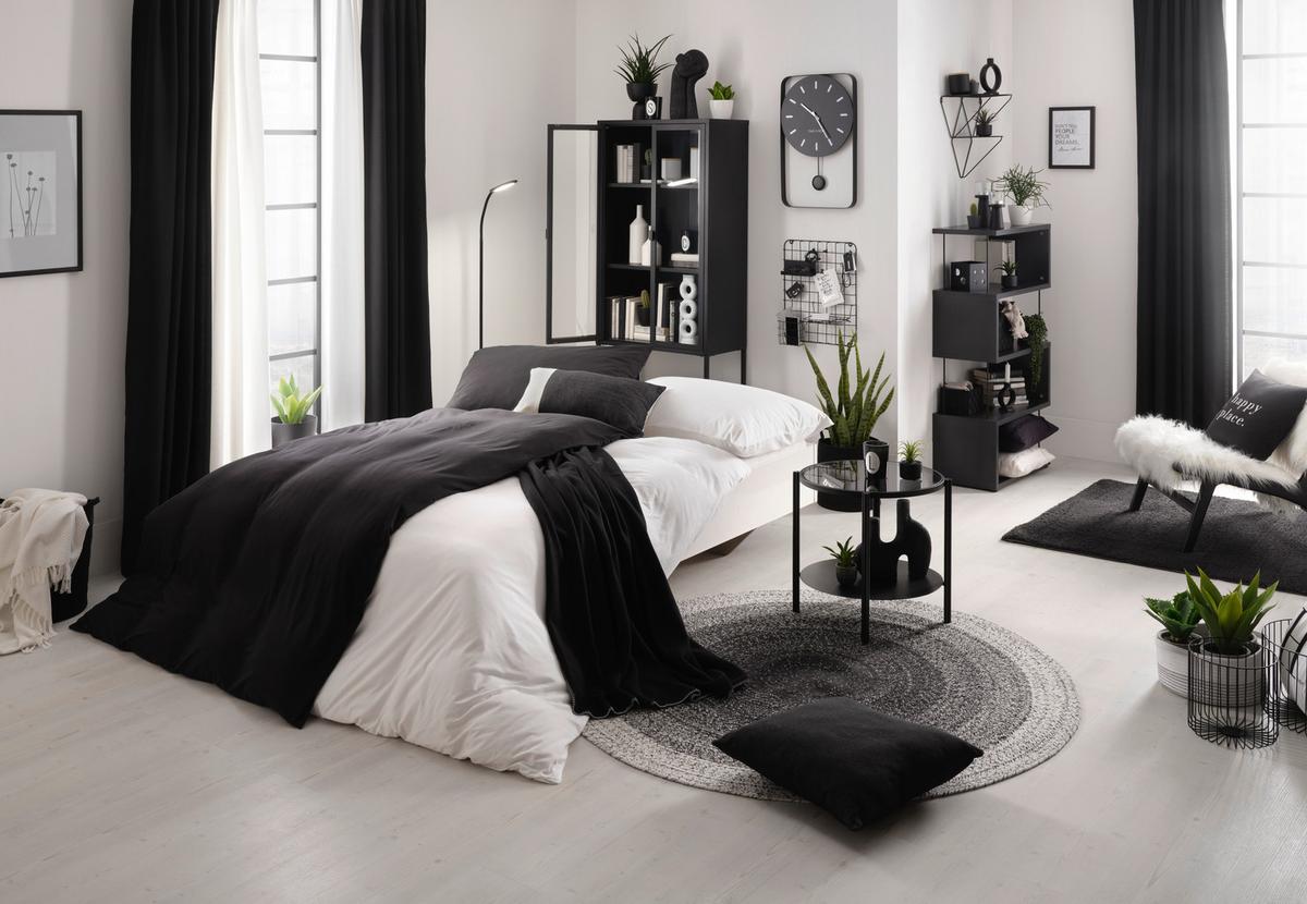 POVLEČENÍ Iris, 140/200cm, bílá - bílá, Moderní, textil (140/200cm) - Modern Living