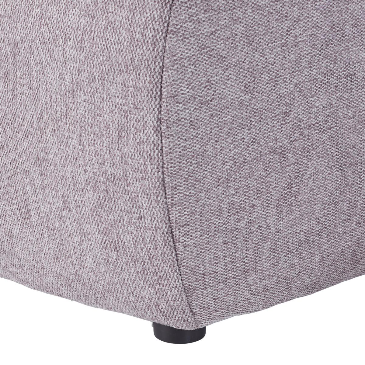 Rohová sedačka ATLANTIC, levá, šedá - šedá/černá, Design, textil/plast (217/302cm) - Luca Bessoni