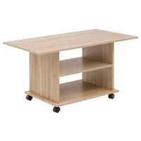 Konferenční stůl sonoma dub - barvy dubu, Moderní, kompozitní dřevo/plast (95/54,5/51cm) - MID.YOU