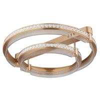 Led Mennyezeti Lámpa 67196-78 Blondie - aranyszínű/átlátszó, Design, műanyag/fém (60/17cm)