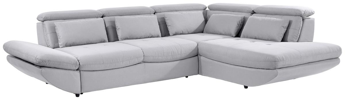 SEDACÍ SOUPRAVA PARK - černá/světle šedá, Moderní, textil/plast (311/233cm) - Luca Bessoni