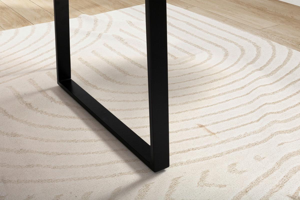 Schreibtisch Wl7.262 - Schwarz/Akaziefarben, MODERN, Holz/Metall (140/80/76cm) - MID.YOU