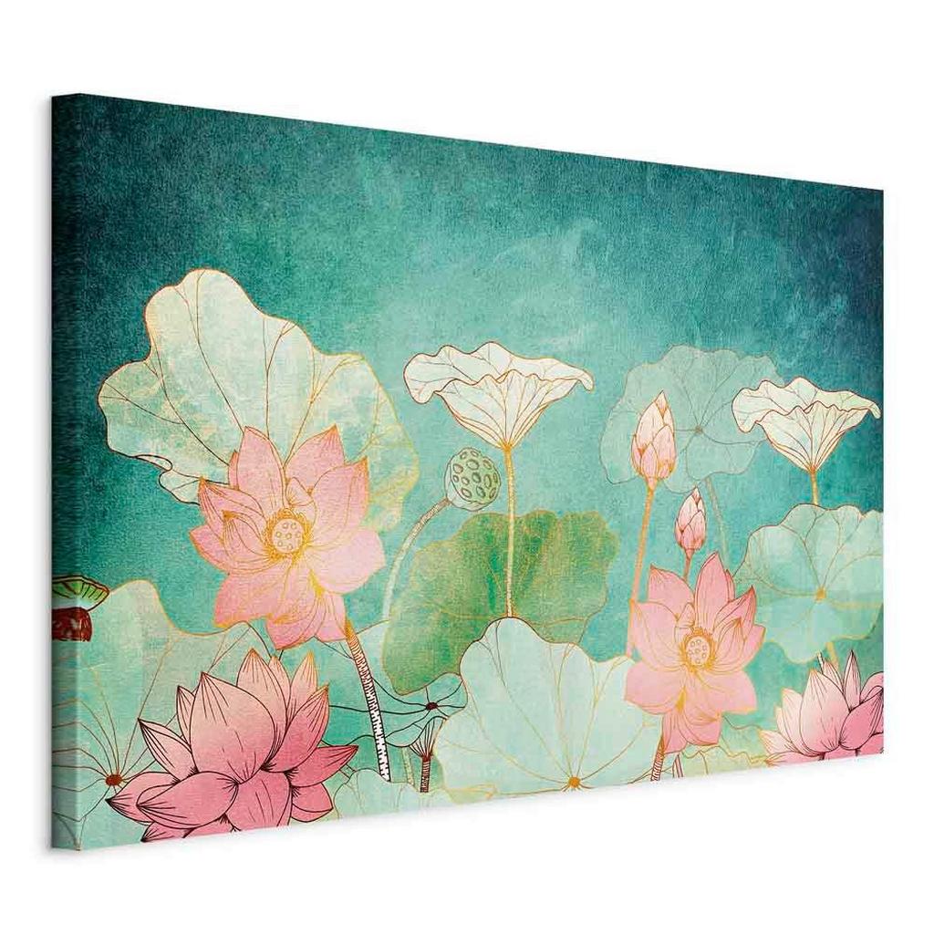 LEINWANDBILD Multicolor B: 90 cm