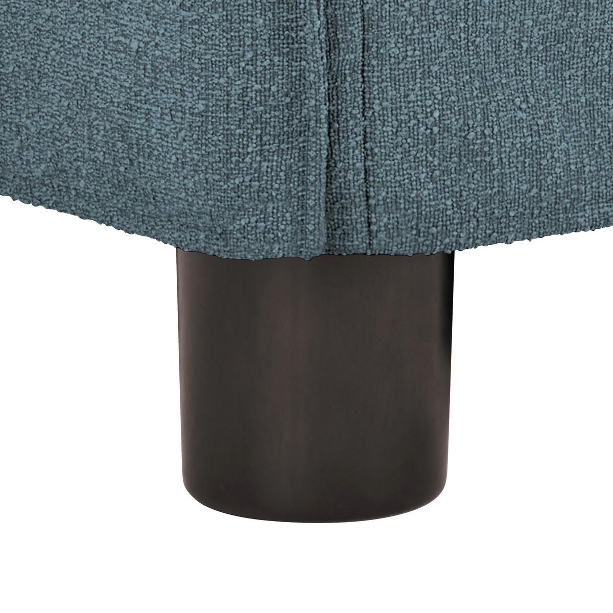Ecksofa Toscana - Blau/Schwarz, Trend, Textil (295/165cm) - Livetastic