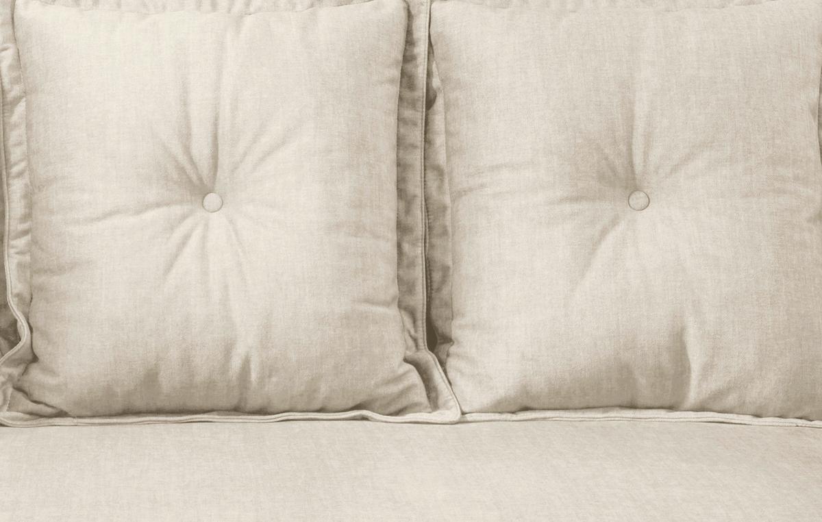 2,5-sitzer-sofa Baggio Beige, Schwarz, B: 196 Cm - Beige/Schwarz, MODERN, Textil (196/94/103cm) - Livetastic