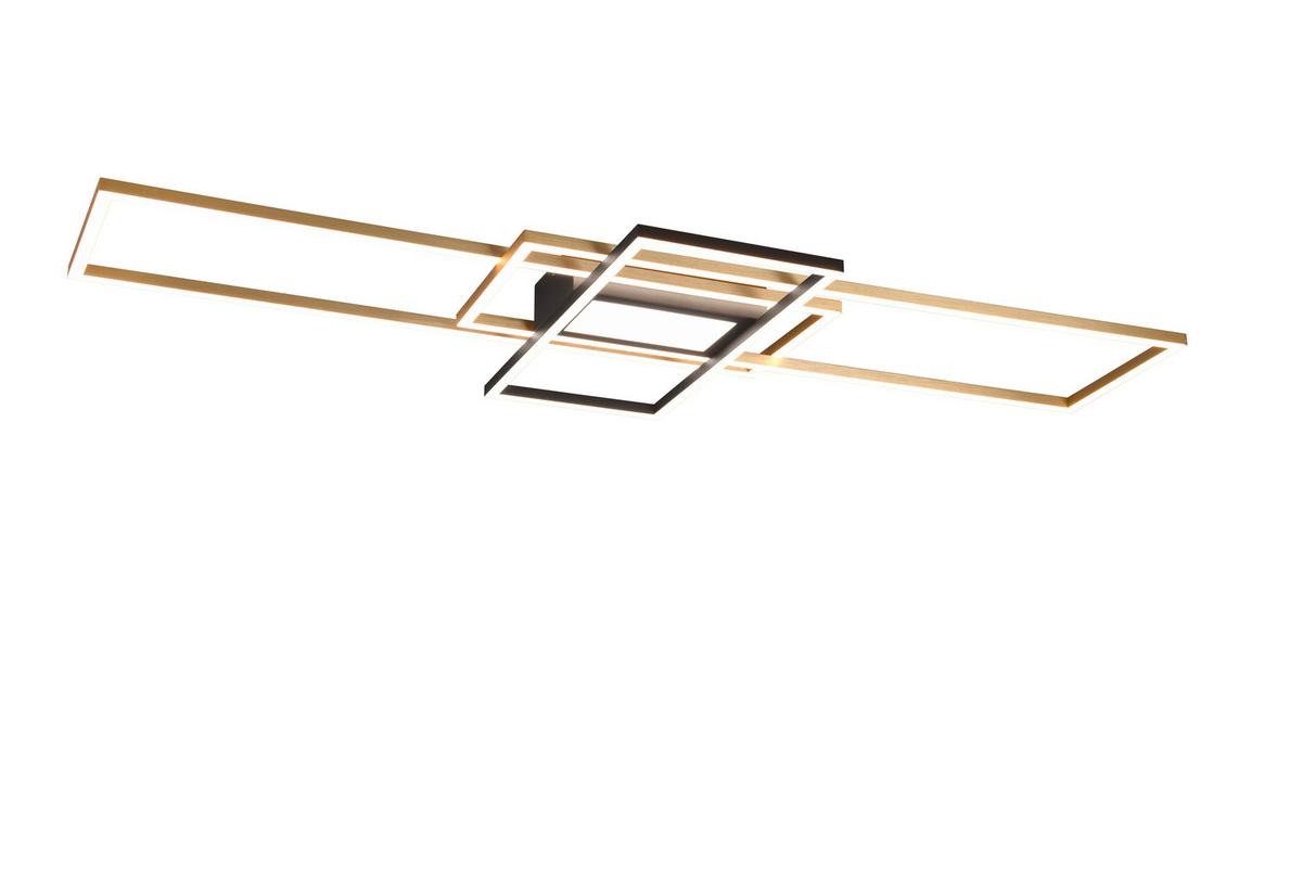 Led-deckenleuchte 620010408 Irvine - Messingfarben, Design, Metall (105/6,5/42cm) - Trio Leuchten
