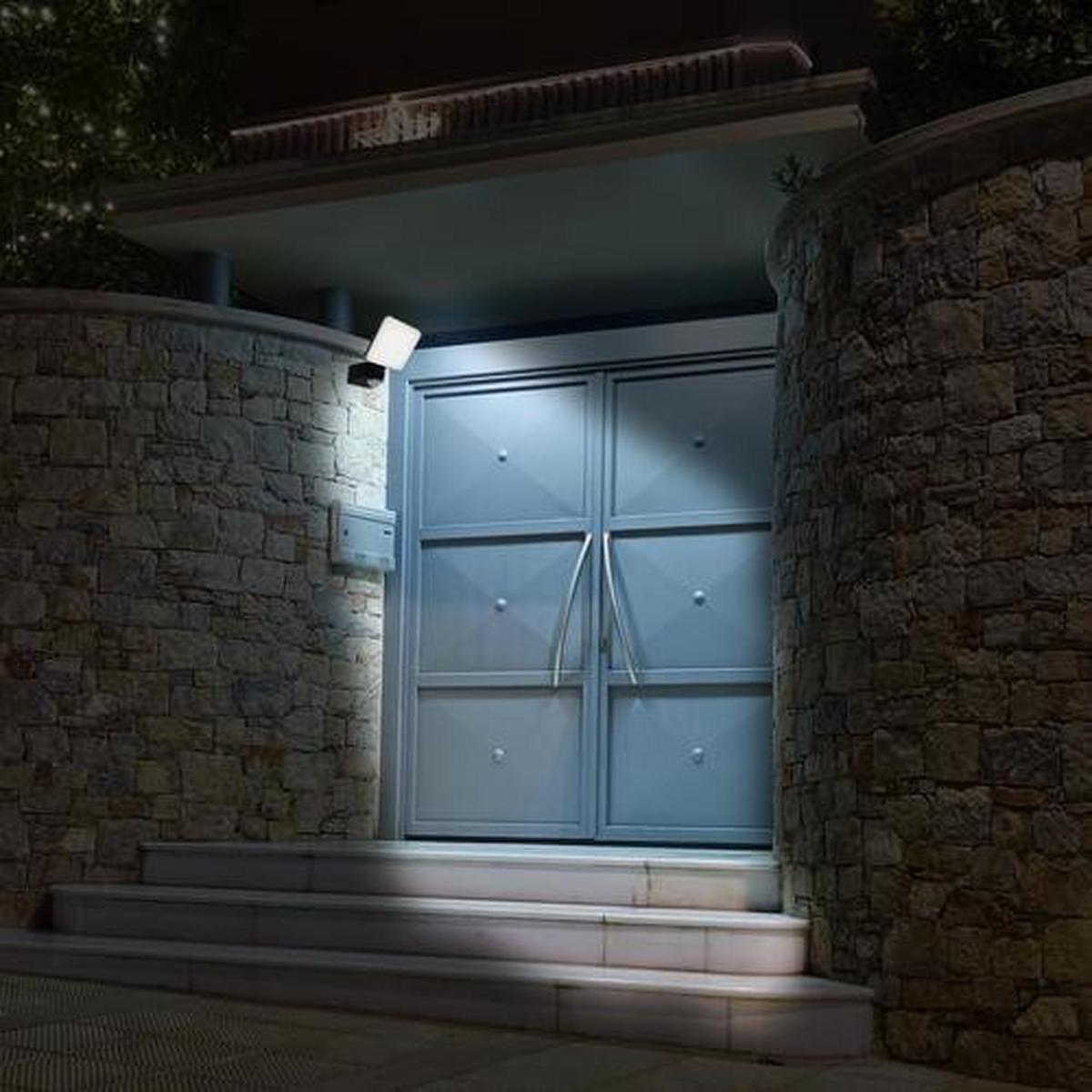 Außenwandleuchten Led Jaro 10w Kunststoff - Anthrazit, Design, Kunststoff (14/23/15cm) - Näve