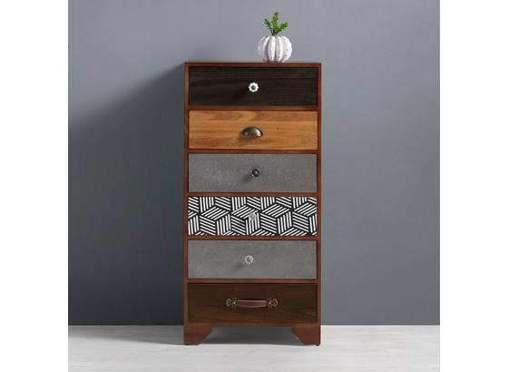 Komoda Heather - viacfarebná, Moderný, kov/drevo (50/102/35cm) - Mömax modern living Komoda Heather - viacfarebná, Moderný, kov/drevo (50/102/35cm) - Mömax modern living
