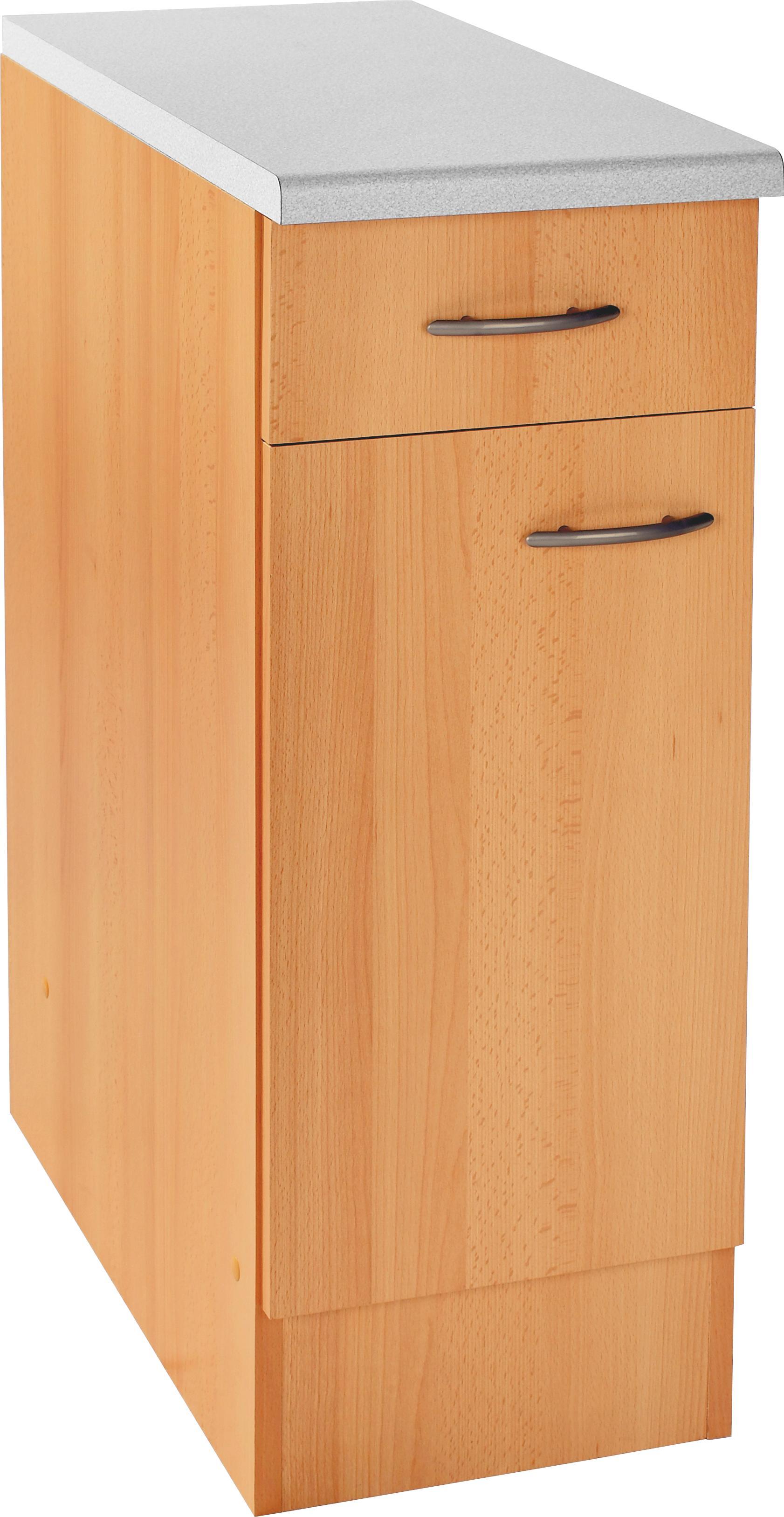 Küchenunterschrank in Buche Dekor online kaufen