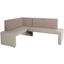 Eckbank Valun II - Schlammfarben/Grau, KONVENTIONELL, Karton/Holz (170/183cm) Eckbank Valun II - Schlammfarben/Grau, KONVENTIONELL, Karton/Holz (170/183cm)