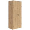 Szekrény Cabinet - Artisan tölgy, Modern, faalapú anyag (80/195/52cm)