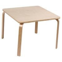 DĚTSKÝ STŮL SMILE - přírodní barvy, Konvenční, kompozitní dřevo (60/45/60cm)