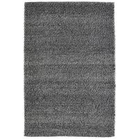 Handwebteppich My Loft - Graphitfarben, KONVENTIONELL, Textil (120/170cm) - Obsession