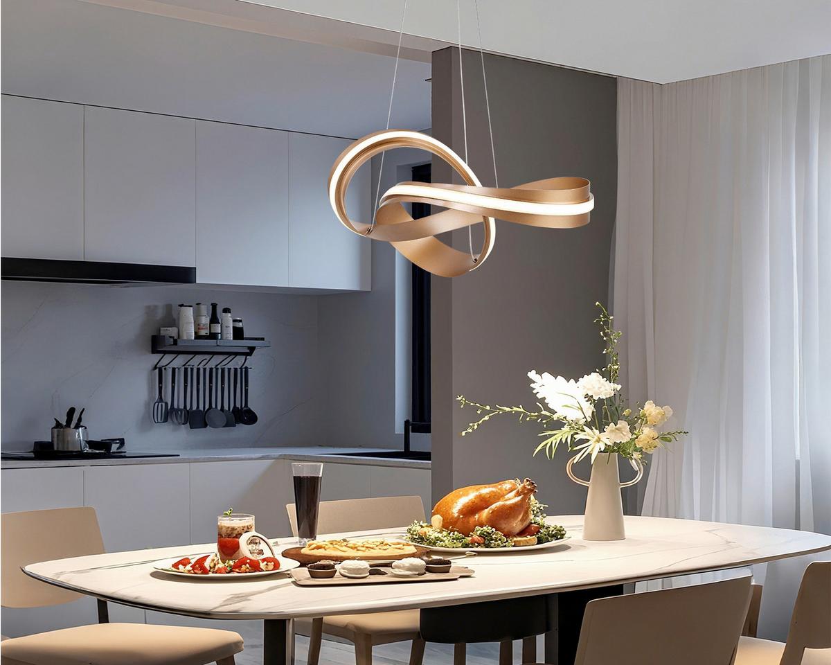 Led-hängeleuchte Josefina - Cappuccino, Kunststoff/Metall (52/120cm) - Luca Bessoni