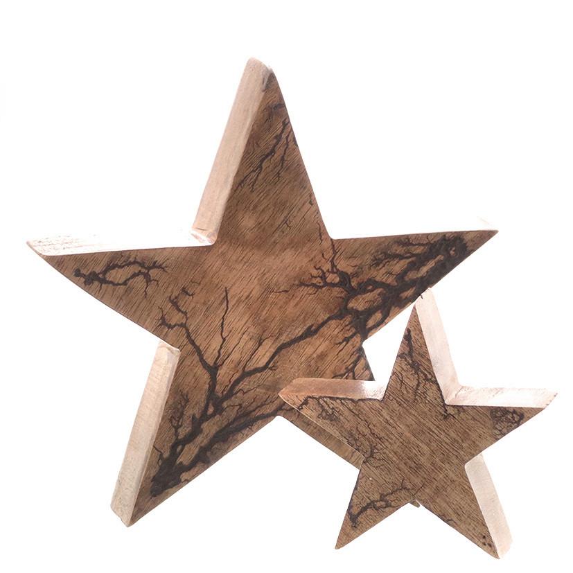 Dekostern Ramiro - Braun, Basics, Holz (11/4cm)