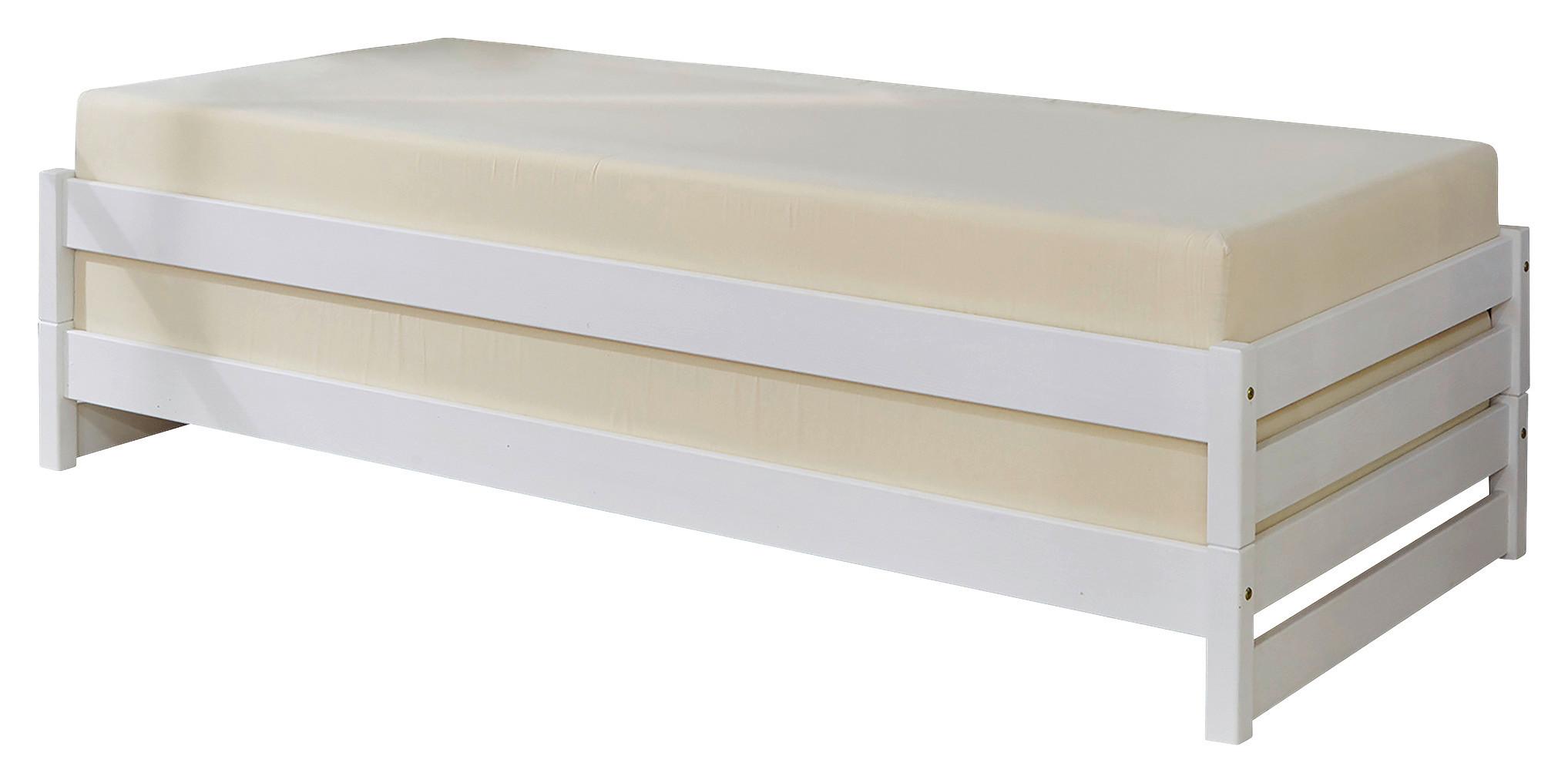 0406002908 - Stapelbett Nadine 90x200 cm Weiß