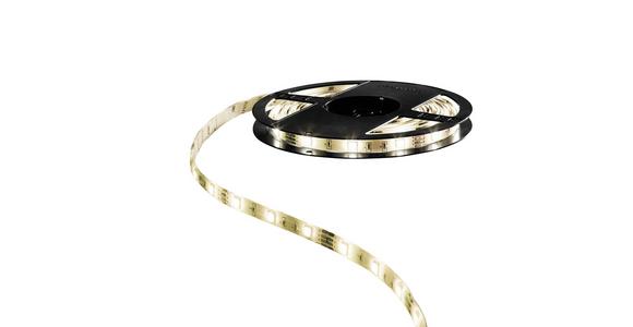 LED-Stripe Filip 300 cm mit Schalter, Beliebig Kürzbar - Weiß, MODERN, Kunststoff (300cm) - Luca Bessoni