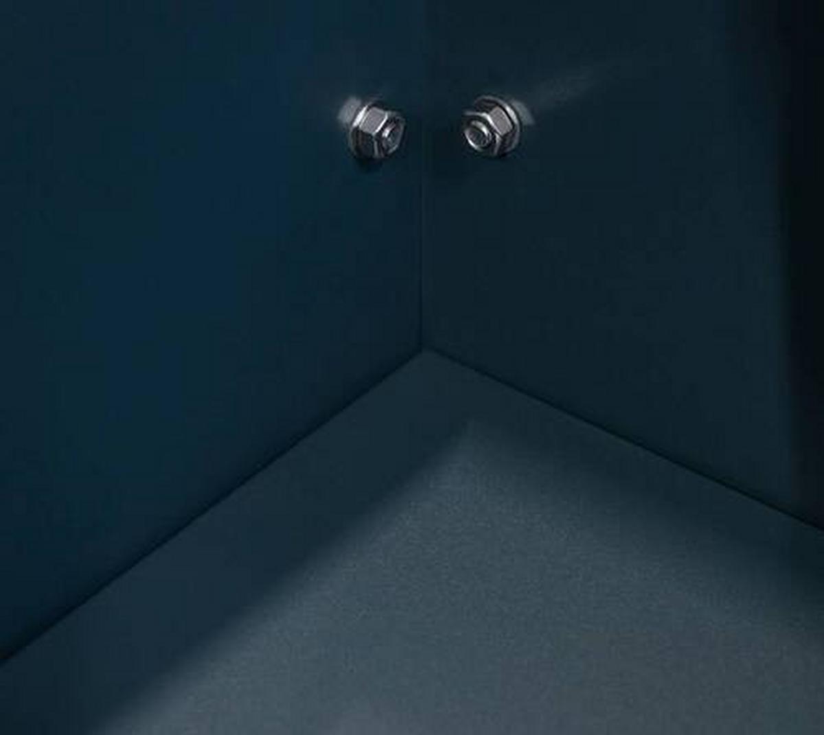 Hochbeet Kräuterfabrik Urban - Anthrazit, Basics, Metall (35/80/75cm)