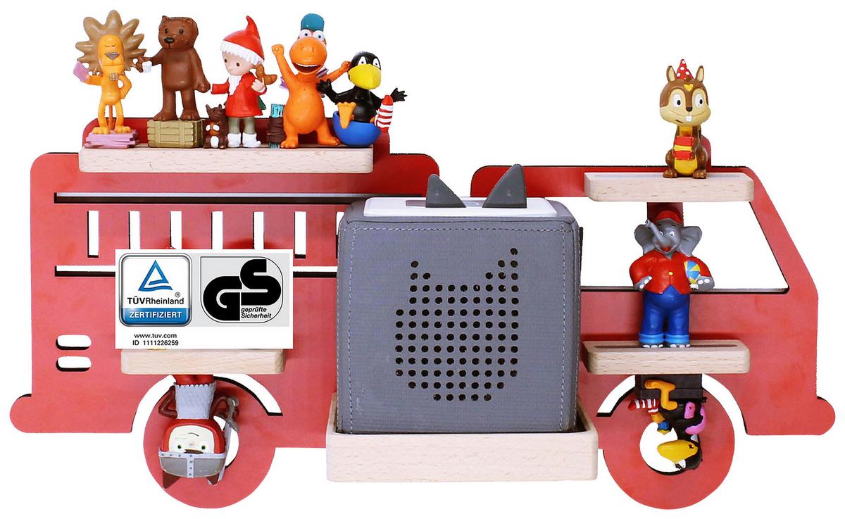 Kinderregal Boarti Rot B: 47 cm - Rot, MODERN, Holzwerkstoff (47/22/19cm) - MID.YOU