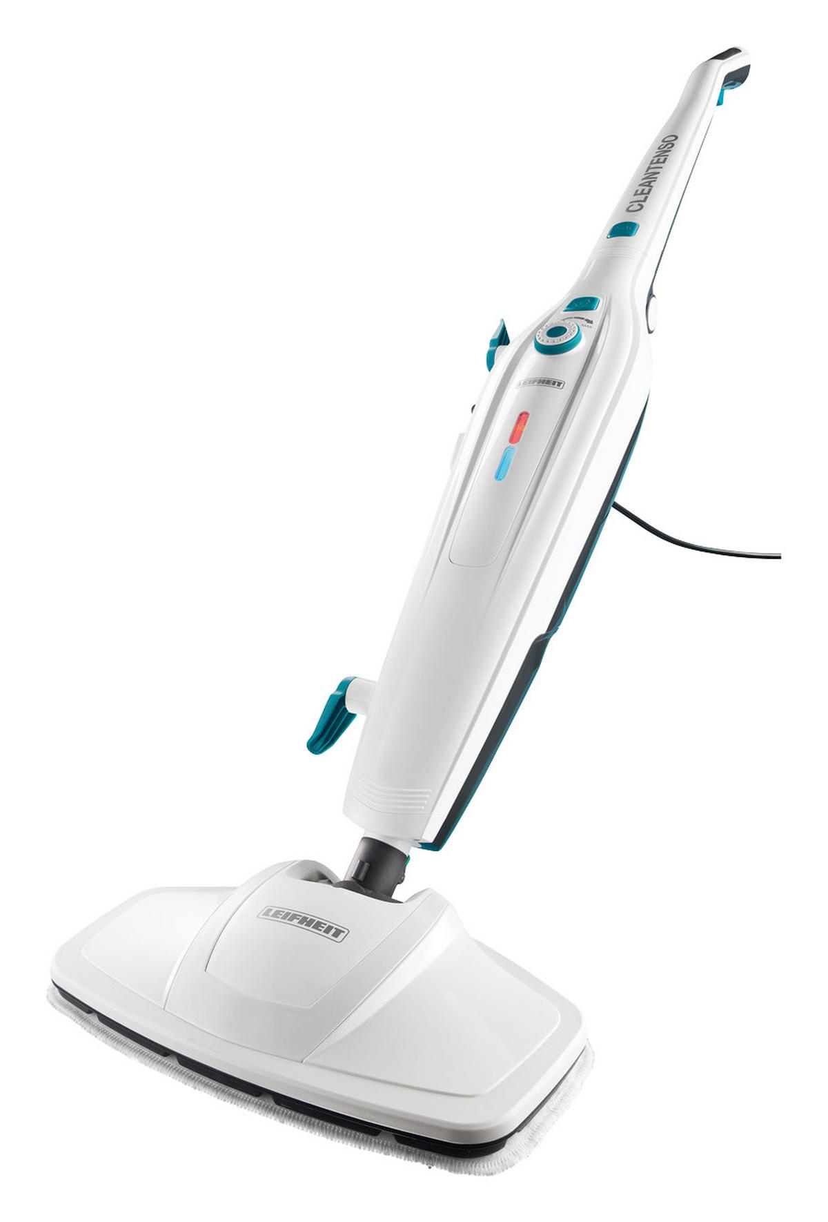 Dampfreiniger Clean Tenso - Weiß, MODERN, Kunststoff (27,6/25,6/64cm) - Leifheit