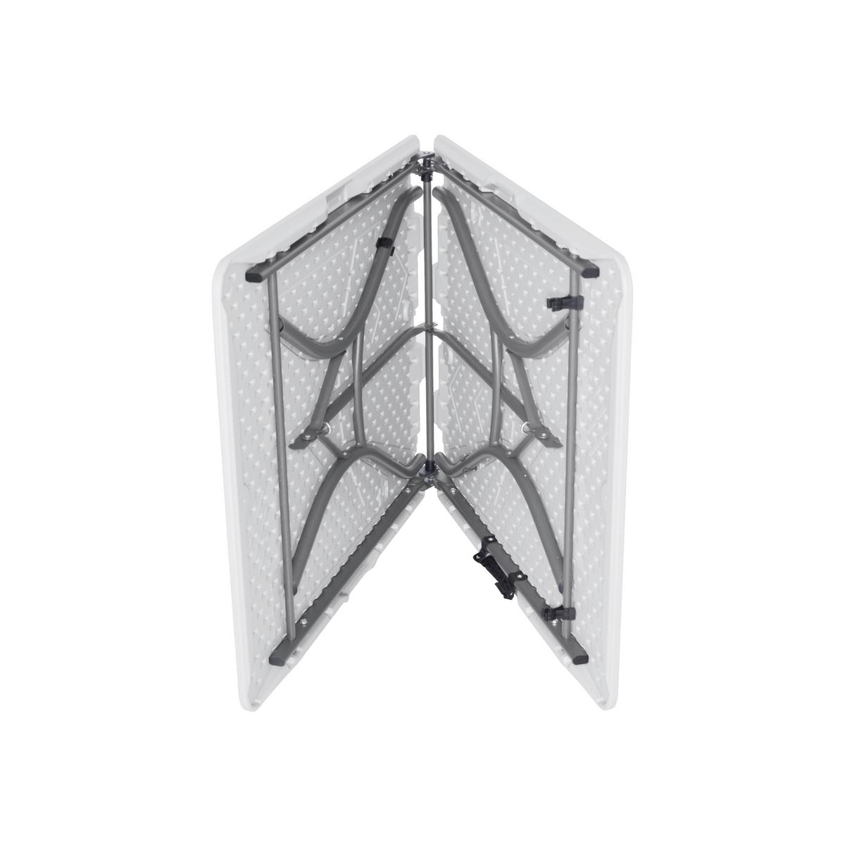 Gartenklapptisch Lm80471 - Weiß, KONVENTIONELL, Kunststoff (183/76/74cm)