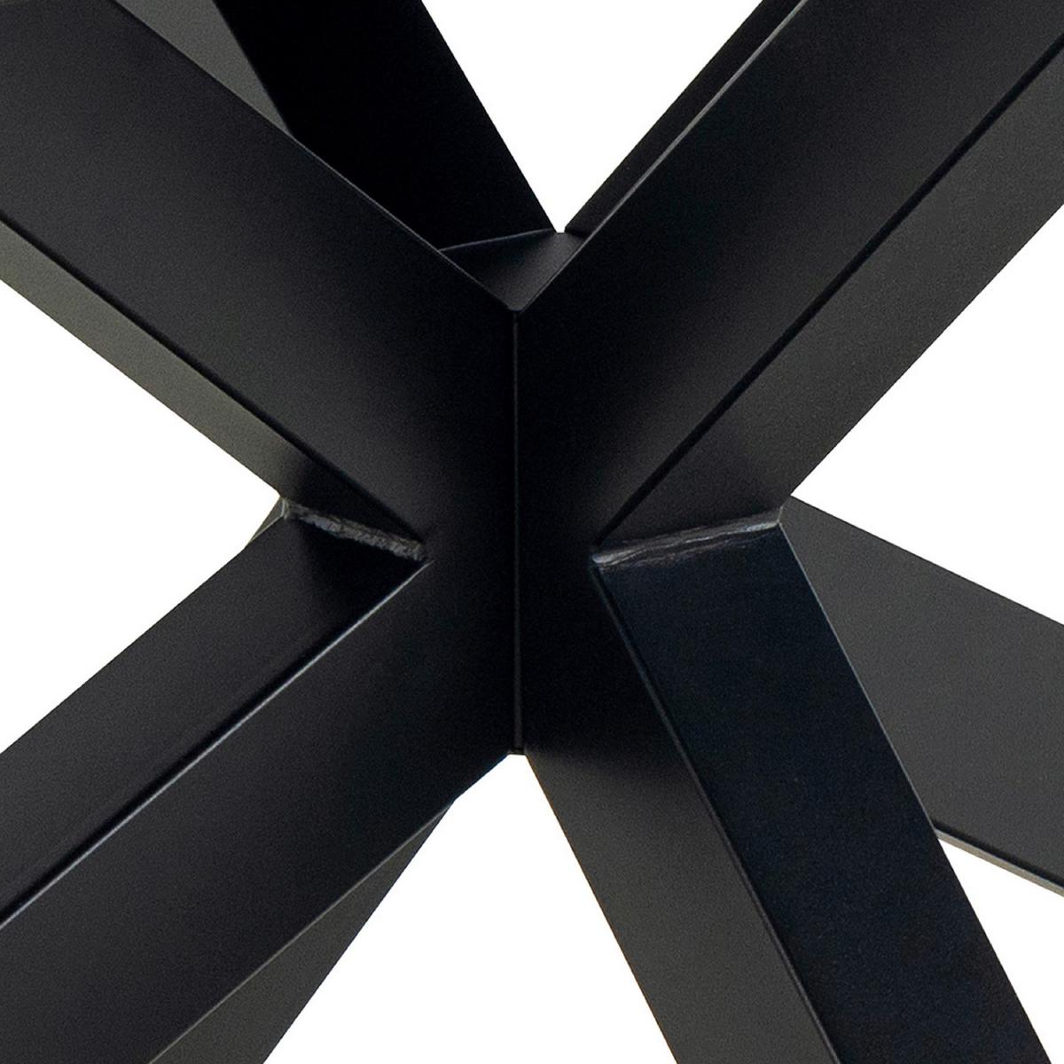 Esstisch Ausziehbar Heaven 200-240x100x75,5 Cm Schwarz - Schwarz, Design, Keramik/Metall (200-240/100/75,5cm) - MID.YOU